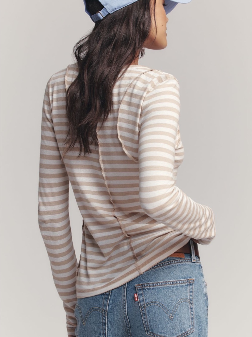 Anthropologie Pilcro Teddy Tissue Tee - Picture 2 of 10